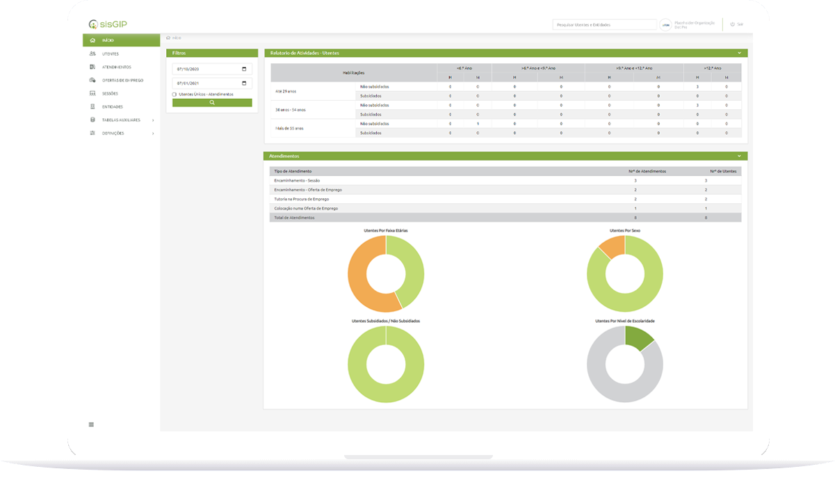 sisGIP | Software de gestão para GIP